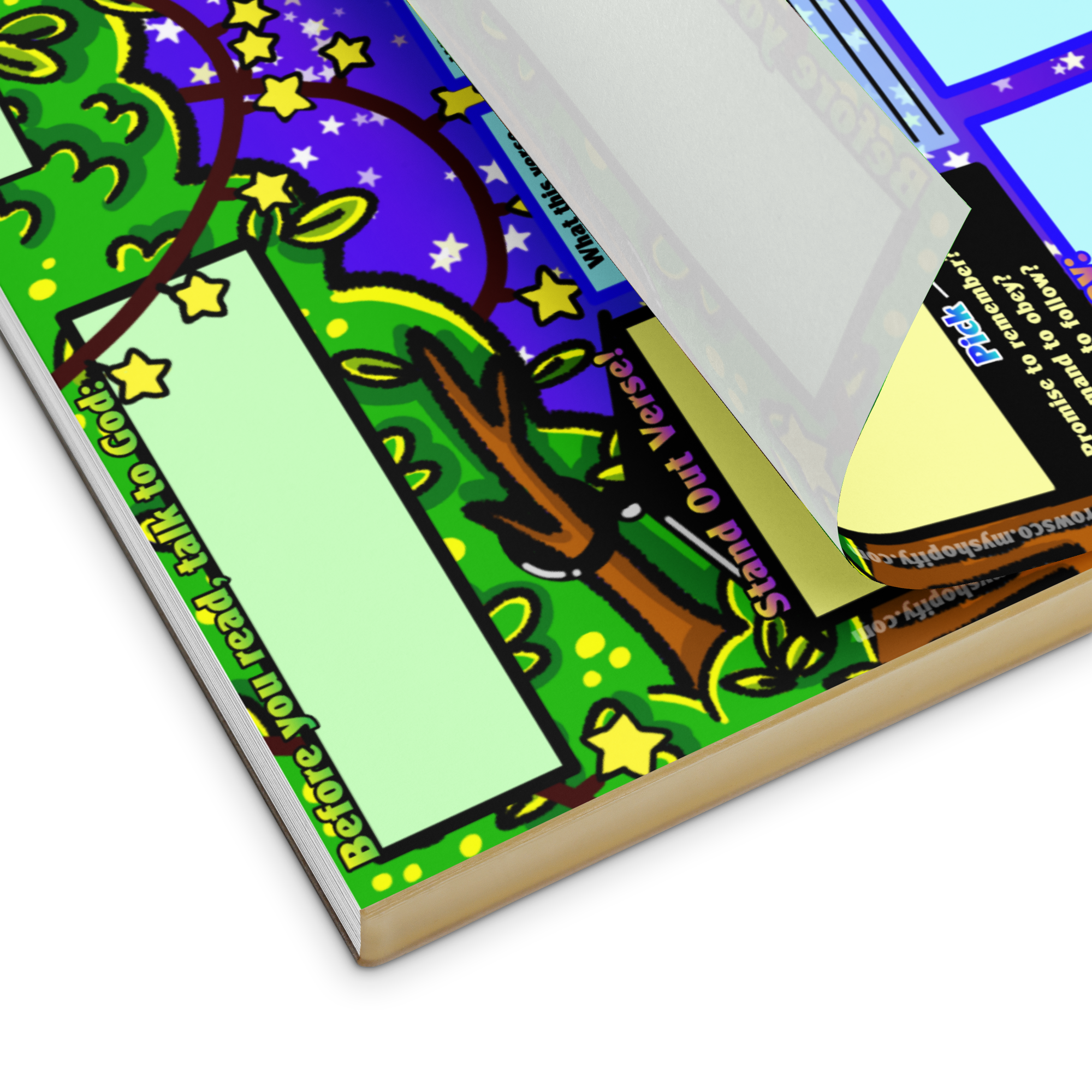 Verse Mapping Notepad for Kids