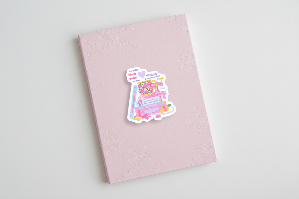 Proverbs 16:16 sticker